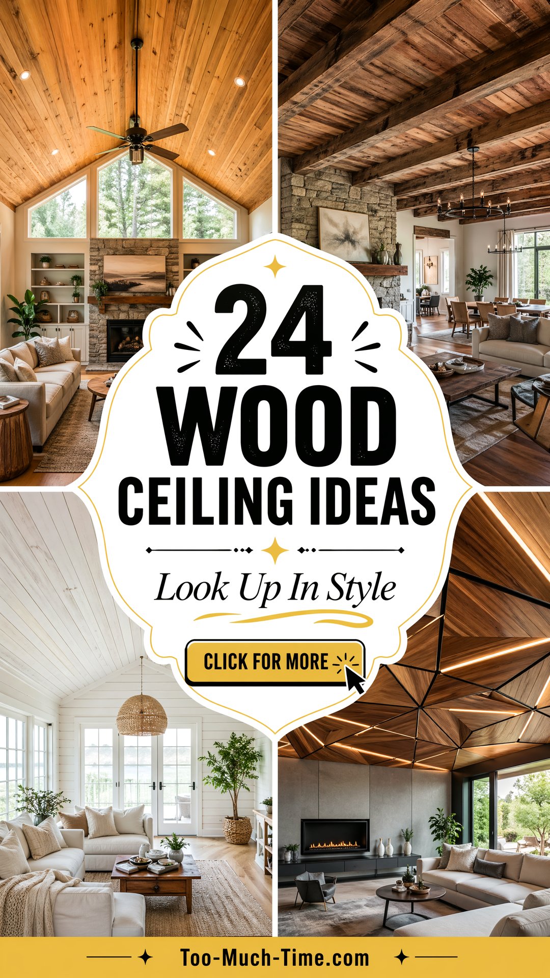 24 Wood Ceiling Ideas Warm Rustic Ceiling Trends At Home - 24 Wood Ceiling Ideas: Warm Rustic Ceiling Trends At Home