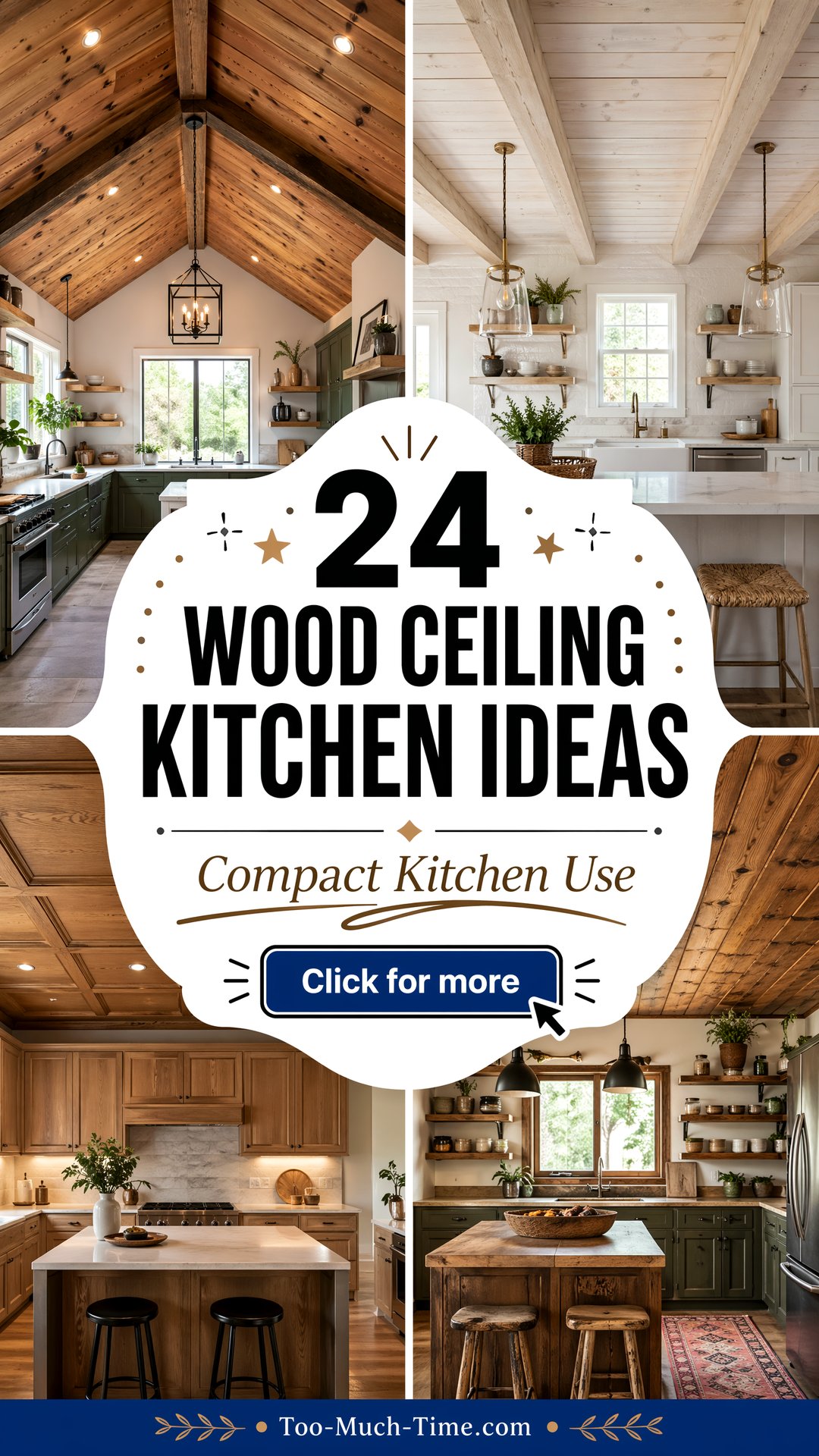 24 Wood Ceiling Kitchen Ideas Compact Use in Kitchens - 24 Wood Ceiling Kitchen Ideas: Compact Use in Kitchens