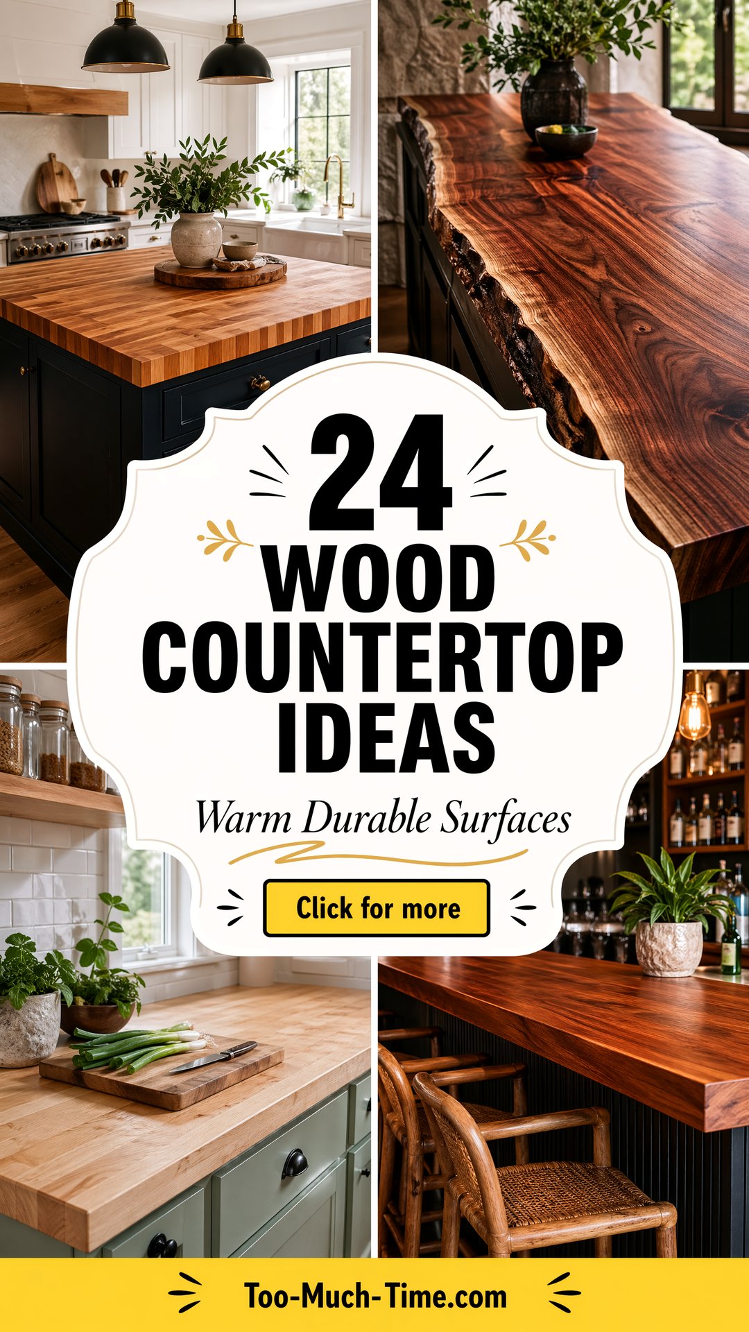 24 Wood Countertop Ideas Warm Durable Kitchen Surfaces - 24 Wood Countertop Ideas: Warm, Durable Kitchen Surfaces