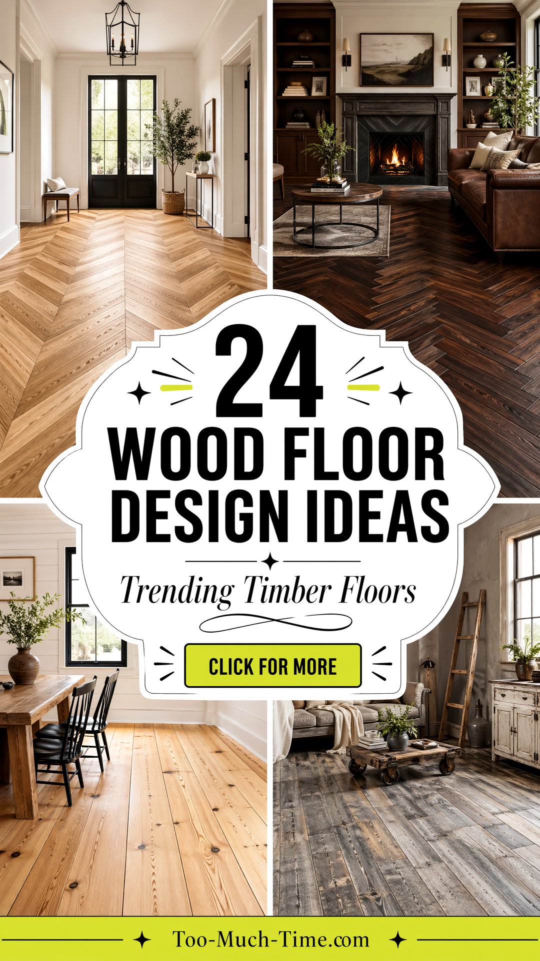 24 Wood Floor Design Ideas Trending Looks and Durable Finishes - 24 Wood Floor Design Ideas: Trending Looks and Durable Finishes