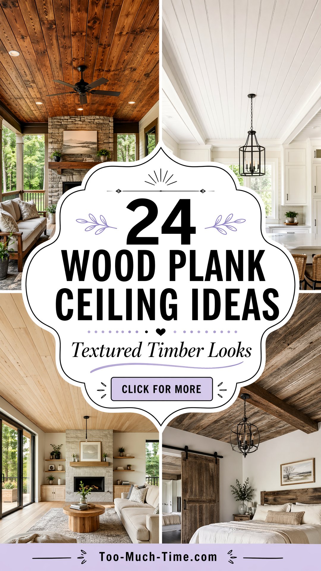 24 Wood Plank Ceiling Ideas Textured Timber Ceilings for Homes - 24 Wood Plank Ceiling Ideas: Textured Timber Ceilings for Homes