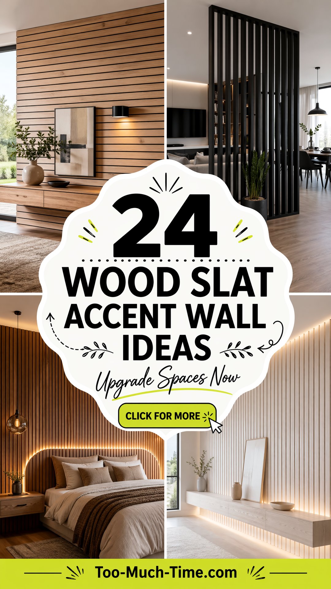 24 Wood Slat Accent Wall Ideas to Upgrade Spaces Now - 24 Wood Slat Accent Wall Ideas to Upgrade Spaces Now