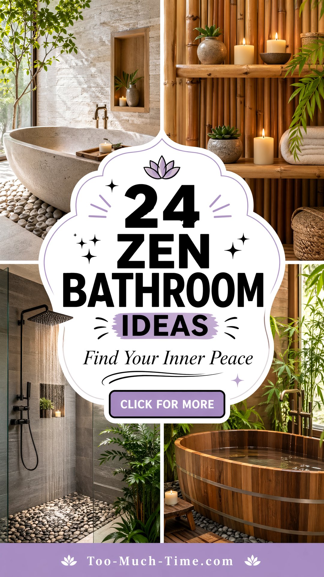 24 Zen Bathroom Ideas to Create Spa-like Calm At Home - 24 Zen Bathroom Ideas to Create Spa-like Calm At Home