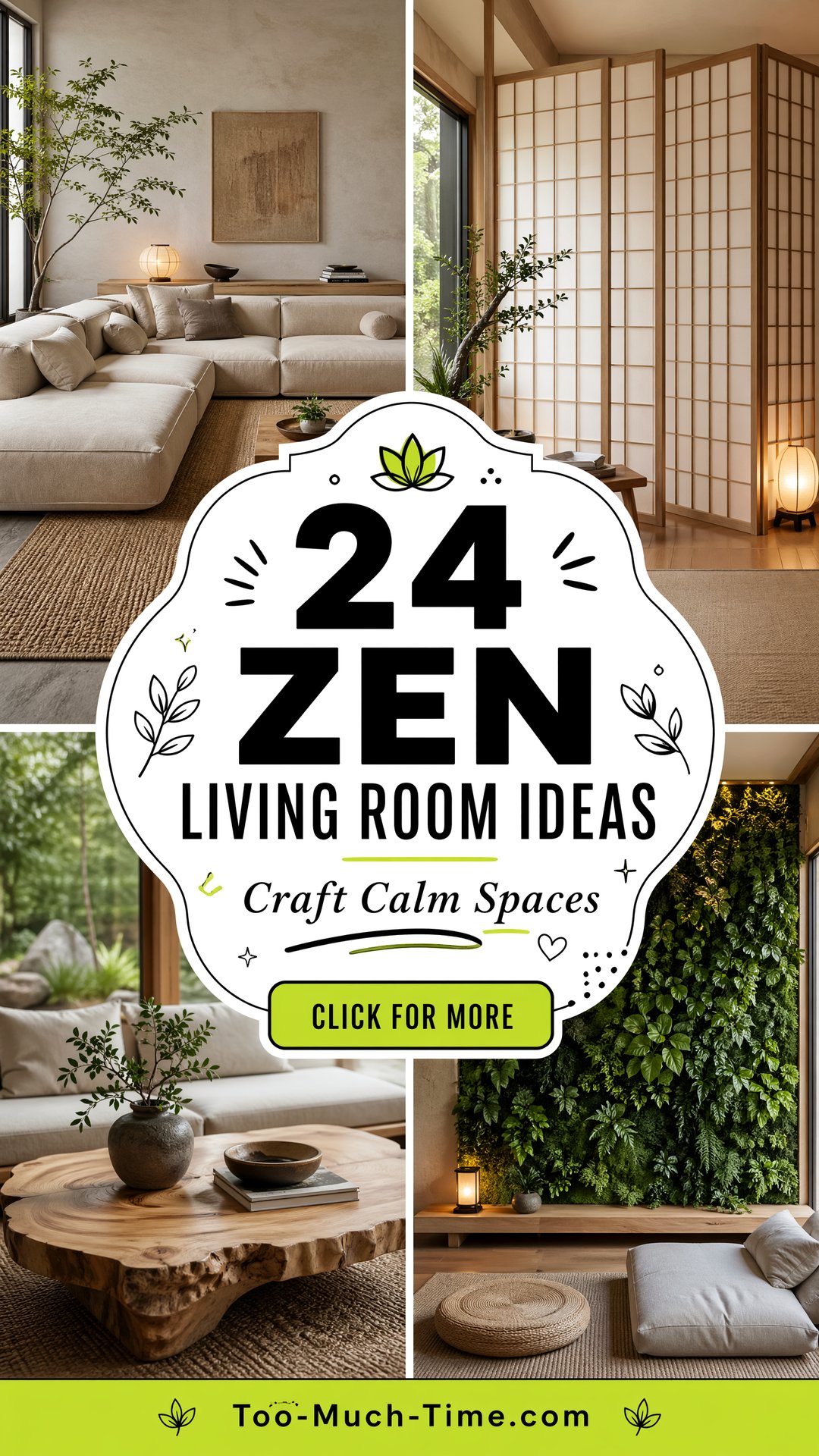 24 Zen Living Room Ideas to Craft Calm Spaces At Home - 24 Zen Living Room Ideas to Craft Calm Spaces At Home