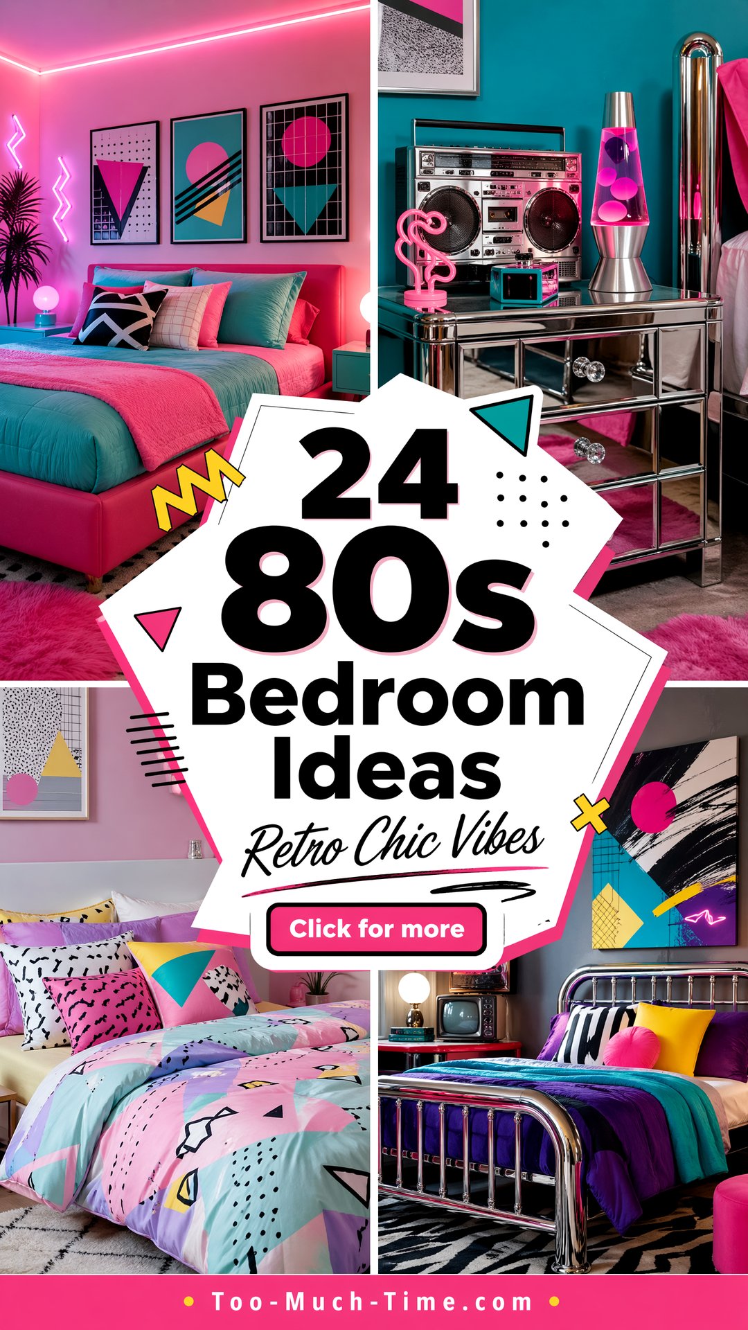 24 80s Bedroom Ideas for Retro Chic Rest Spaces At Home - 24 80s Bedroom Ideas for Retro Chic Rest Spaces At Home