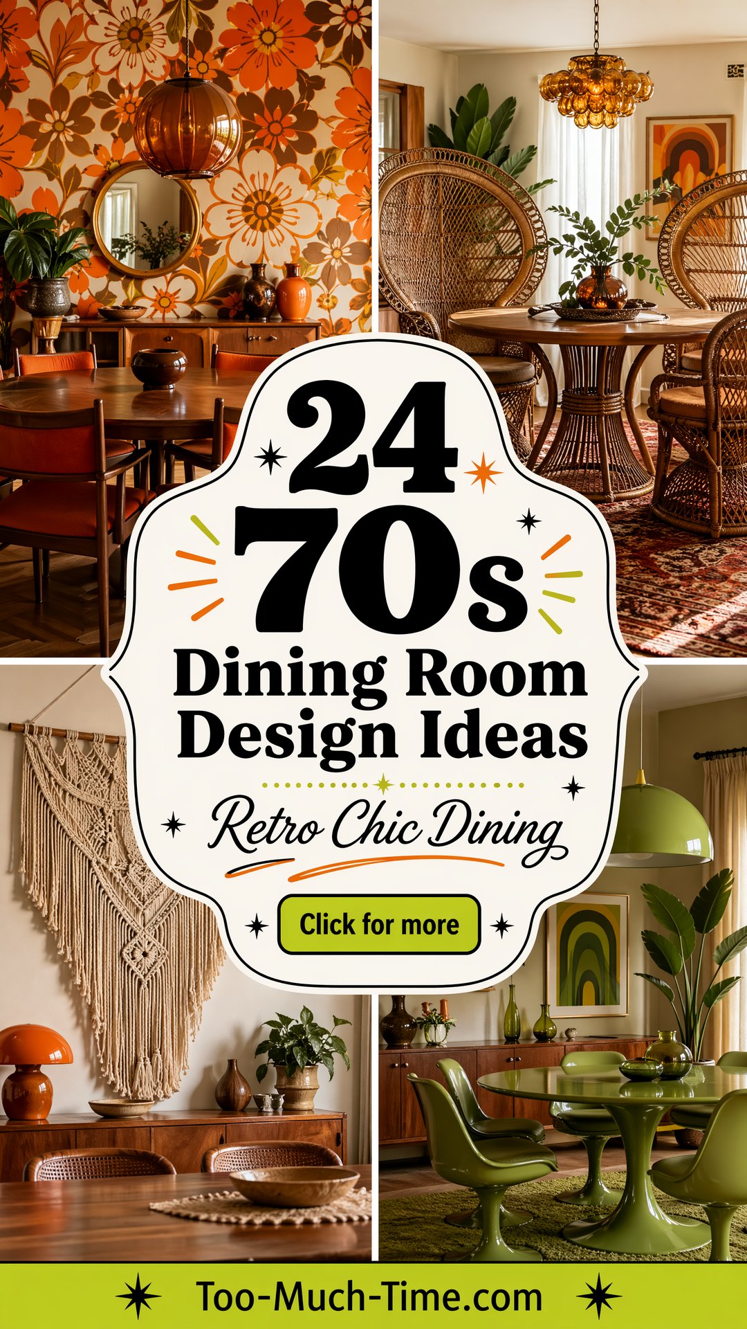 24 70s Dining Room Design Ideas for Retro Charm Chic - 24 70s Dining Room Design Ideas for Retro Charm Chic