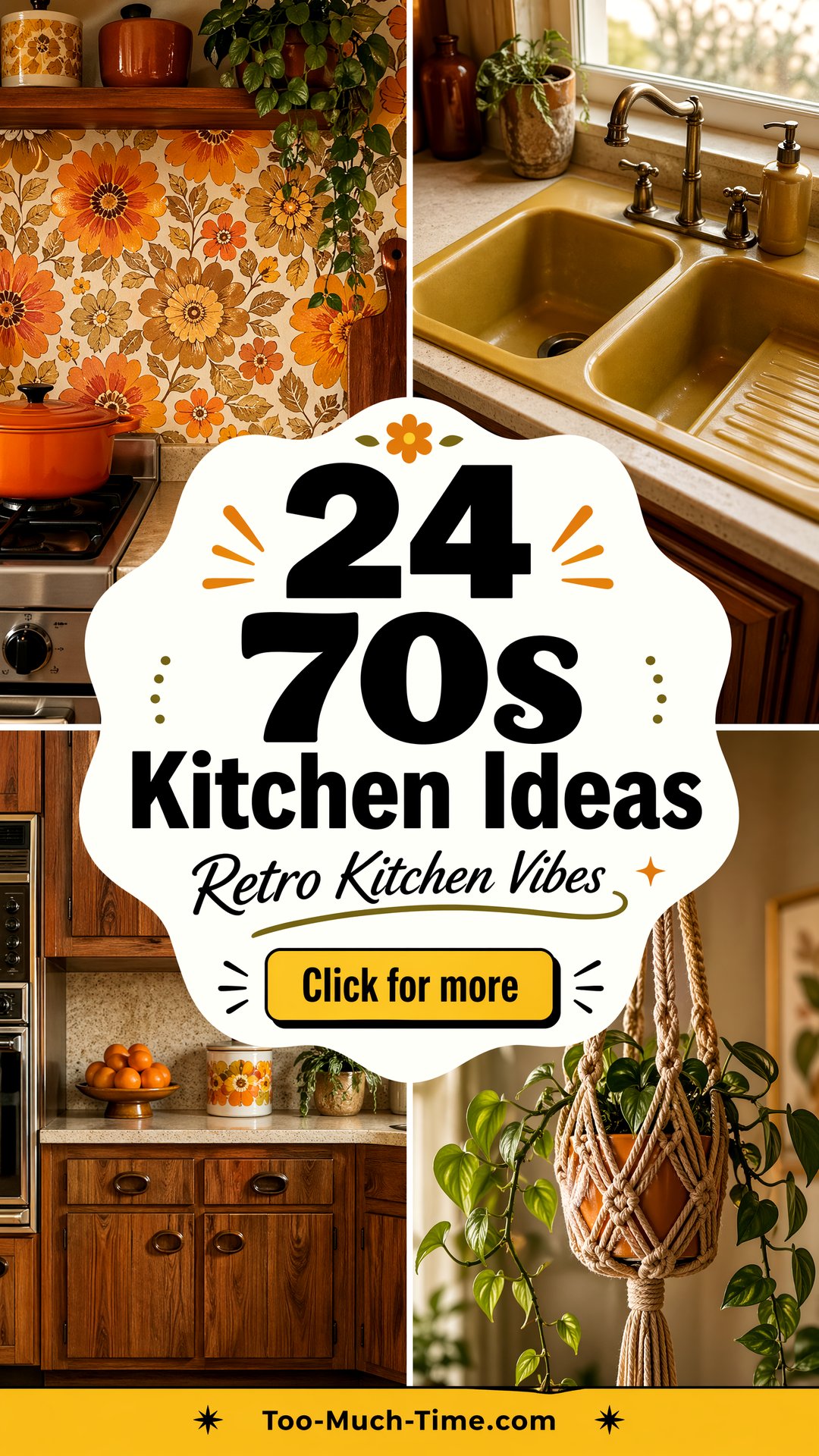 24 70s Kitchen Ideas for Retro Kitchen Vibes and Color - 24 70s Kitchen Ideas for Retro Kitchen Vibes and Color